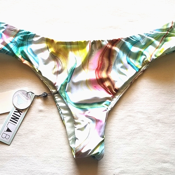 Bikini Lab New Wave Hipster Skimpy Cut Bikini Bottom - Picture 3 of 9